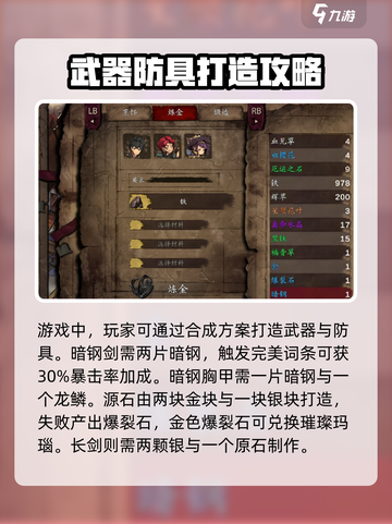 无名者屠龙🔥合成表全解析，游戏党必看！截图2