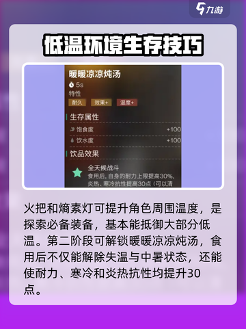 七日世界雪国人生失温症怎么办介绍截图4