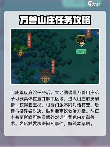 大侠立志传🔥万兽山庄攻略详解来啦！💡截图2