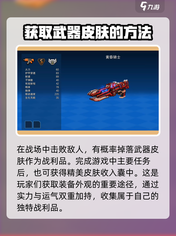 像素射击🔥武器皮肤装备教程来啦！快人一步炫酷登场截图2