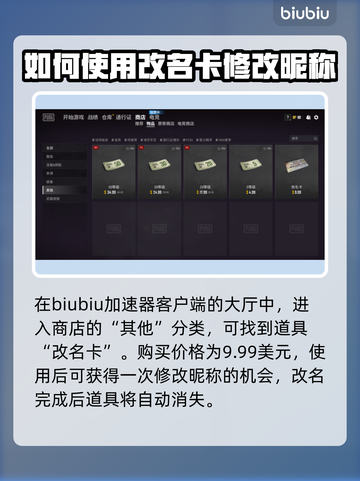 绝地求生改名攻略 PUBG玩家必看！💥截图2