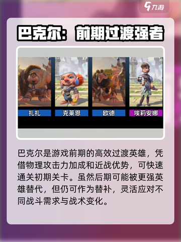 万龙觉醒🔥巴克尔英雄超强测评来啦！截图3