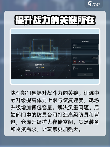 三角洲行动手游特勤处有哪些部门介绍截图3