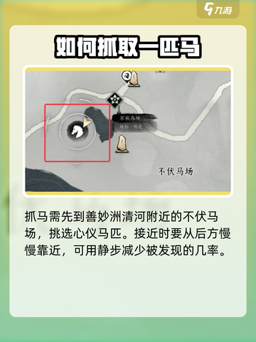 燕云十六声马怎么抓介绍截图2