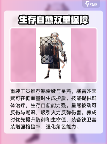 明日方舟终末地轮椅阵容介绍介绍截图2