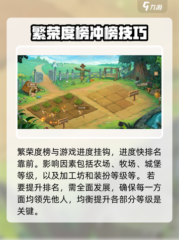 新庄园时代怎么冲排行榜介绍截图6