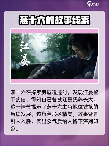 燕云十六声江晏是谁介绍截图5