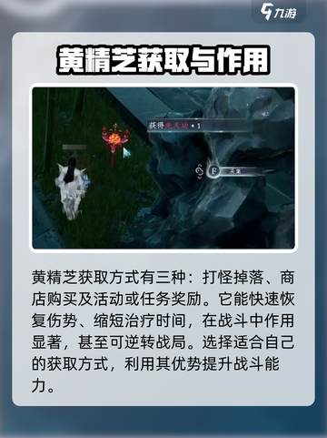 蜀山初章🔥黄精芝位置大揭秘！速来打卡✔截图3