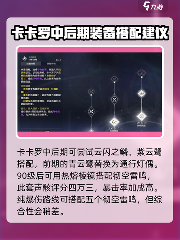 鸣潮🔥卡卡罗武器声骸最佳选择攻略来啦！截图3