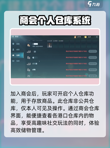 大航海时代传说仓库在哪介绍截图2