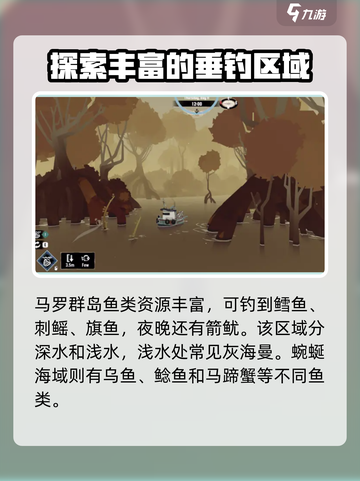 渔帆暗涌各海域鱼类分布特点介绍截图2
