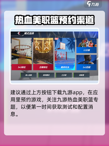 热血美职篮🔥最低配置要求曝光！玩转游戏必备💡截图3