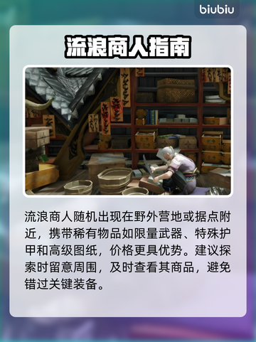 🔥《怪物猎人》商人位置速查！💎截图3