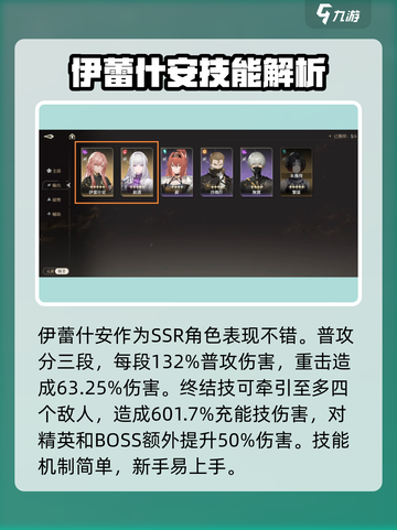 黑色信标角色强度榜单介绍截图2