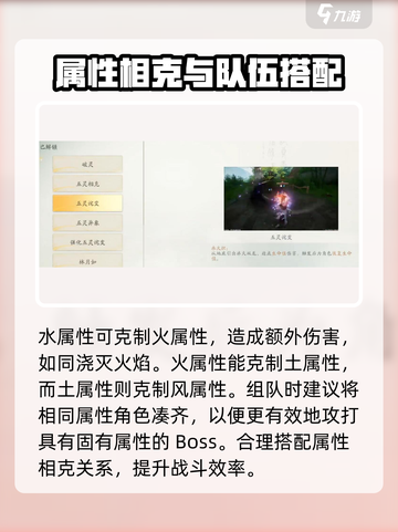 仙剑世界元素克制关系一览介绍截图3