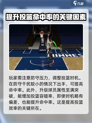 美职篮全明星投篮时机怎么看介绍截图5