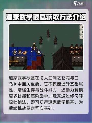 大江湖之苍龙与白鸟道家根基武学作用介绍截图2