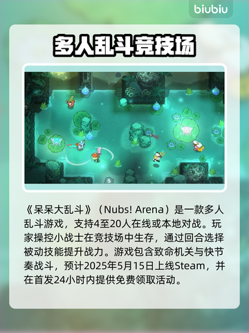 呆呆大乱斗steam叫啥？英文名曝光🔥快来看👇截图2