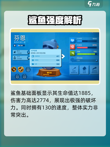 动物王者鲨鱼强度如何介绍截图2