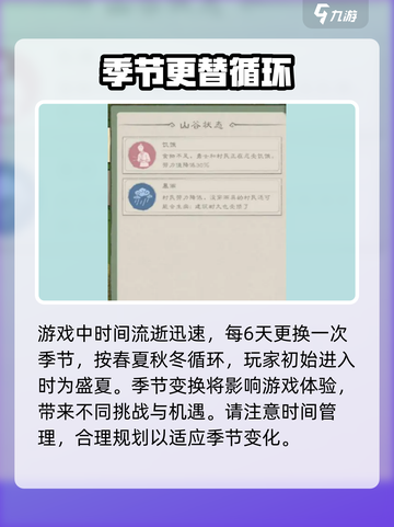 桃源记2季节有什么特点介绍截图2