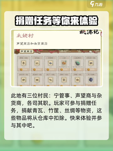 桃源记2太姥村🔥玩法全攻略💎截图4