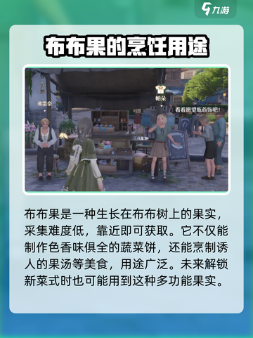 无限暖暖布布果有什么用介绍截图3
