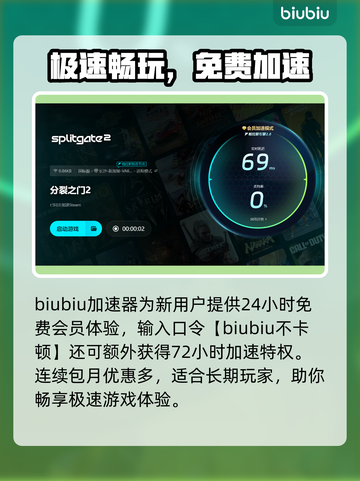 🎮《分裂之门2》黑屏闪退？卡顿延迟丢包有救了！截图4