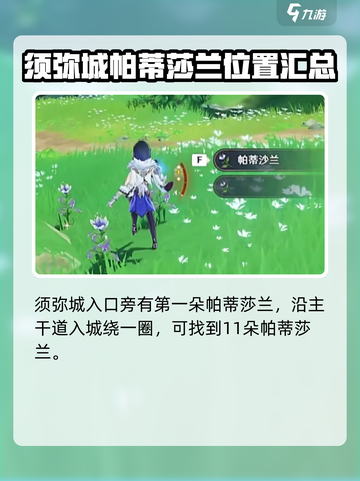 原神⚡必看！帕蒂莎兰采集位置大曝光✨截图3
