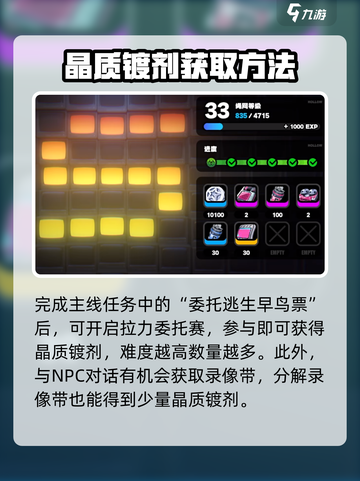 绝区零晶质镀剂怎么获得介绍截图3