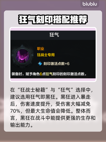 命运方舟🔥狂战士刻印最佳搭配分析💎截图3
