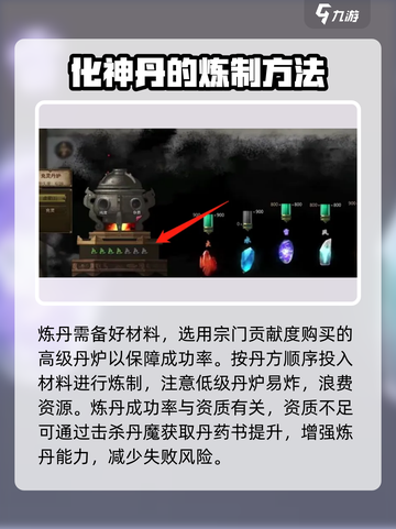 鬼谷八荒化神丹在哪买介绍截图4