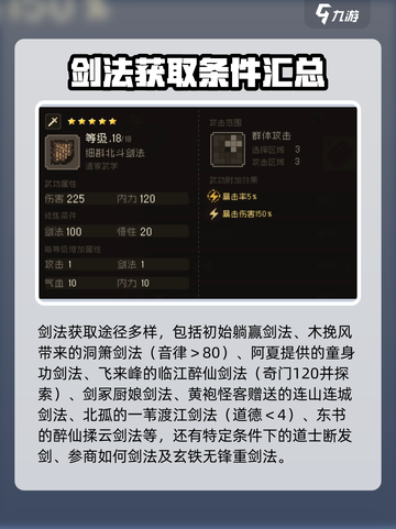大江湖之苍龙与白鸟🔥全套剑法获取秘籍✨截图6