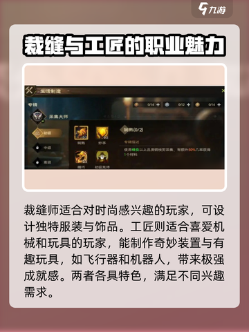 塔瑞斯世界💥生活技能全解！最多能学几个？截图3