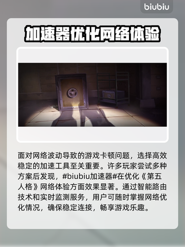 第五人格延迟太坑？速试这些加速工具！🎮💥截图2