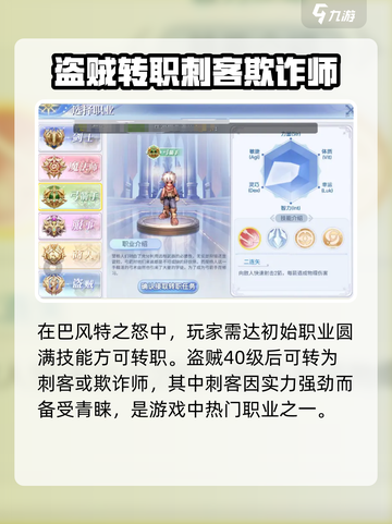 巴风特之怒盗贼二转选什么介绍截图2