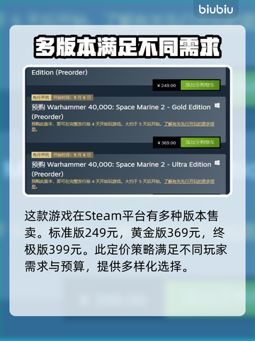 战锤40K星际战士2💰发售价格曝光💥截图2