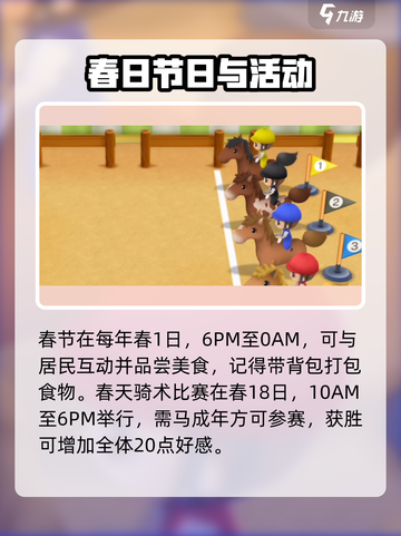 牧场物语重聚矿石镇年度节日介绍介绍截图2