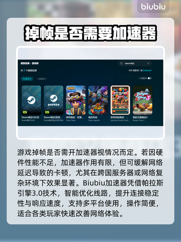 🎮游戏掉帧救星！加速器推荐🔥截图3