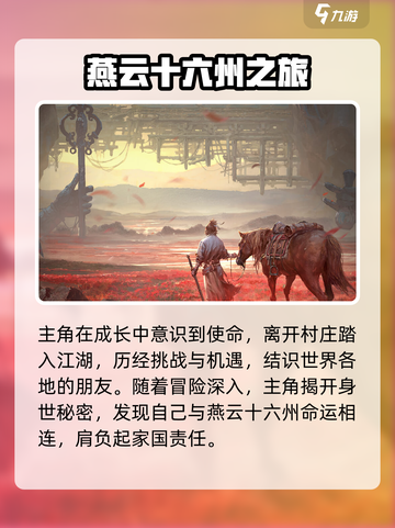 燕云十六声🔥主角背景曝光：江湖恩怨一触即发！截图3