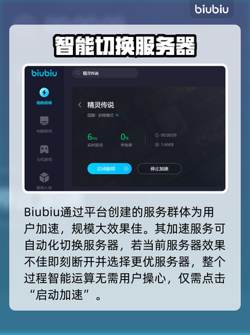 精灵传说加速器推荐，玩游戏必备🔥截图3