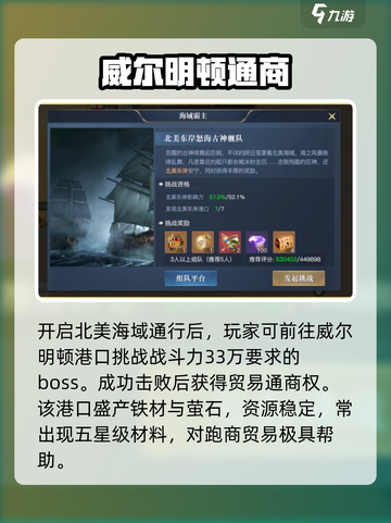🔥《黎明之海》威尔明顿港开启秘籍！⚓截图3