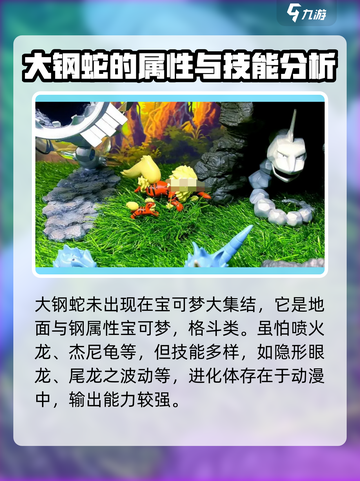 宝可梦大集结有大钢蛇吗介绍截图2
