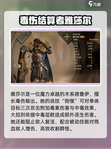 龙息神寂T0核心角色有哪些介绍截图2