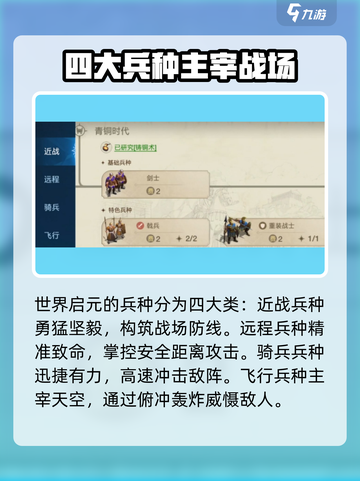 世界启元兵种克制关系有哪些介绍截图2