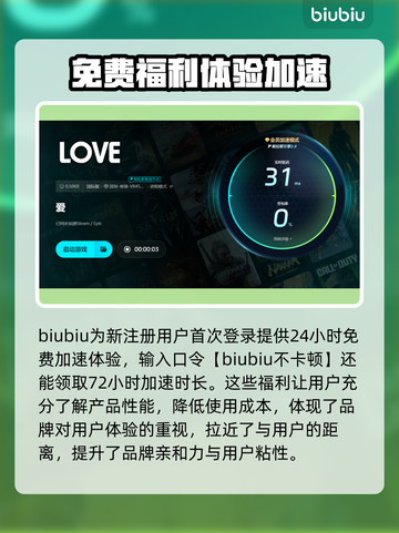 爱加速器哪个靠谱？LOVE加速器推荐🔥🎮截图4