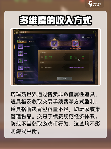 塔瑞斯世界卖数值吗介绍截图4