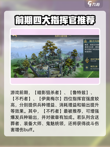 指环王纷争🔥指挥官选择全攻略✅截图2