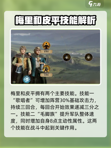 指环王纷争🔥梅里皮平玩法超全攻略来啦！截图3