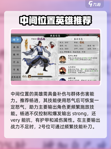 新射雕群侠传最强阵容是什么介绍截图4