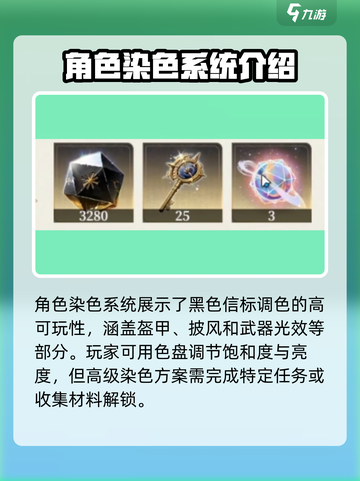 黑色信标染色系统介绍介绍截图3